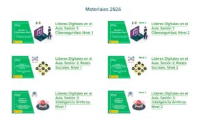 Materiales formativos del programa Líderes Digitales en el Aula 2026